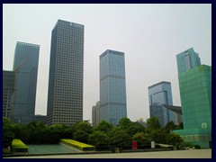 Futian district skyline seen from Citizens Center.